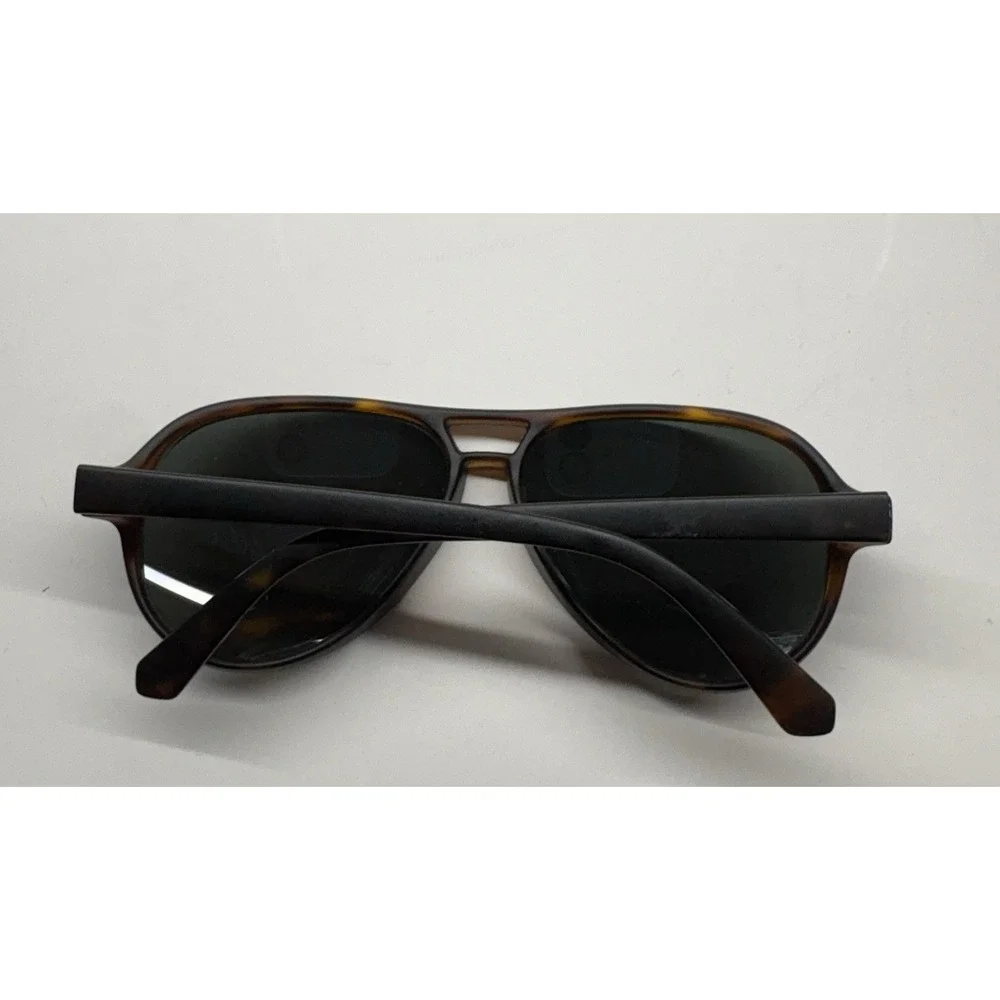 Oceana Sunglasses Aviators Tortoise Shell‎ Frame Black Lens